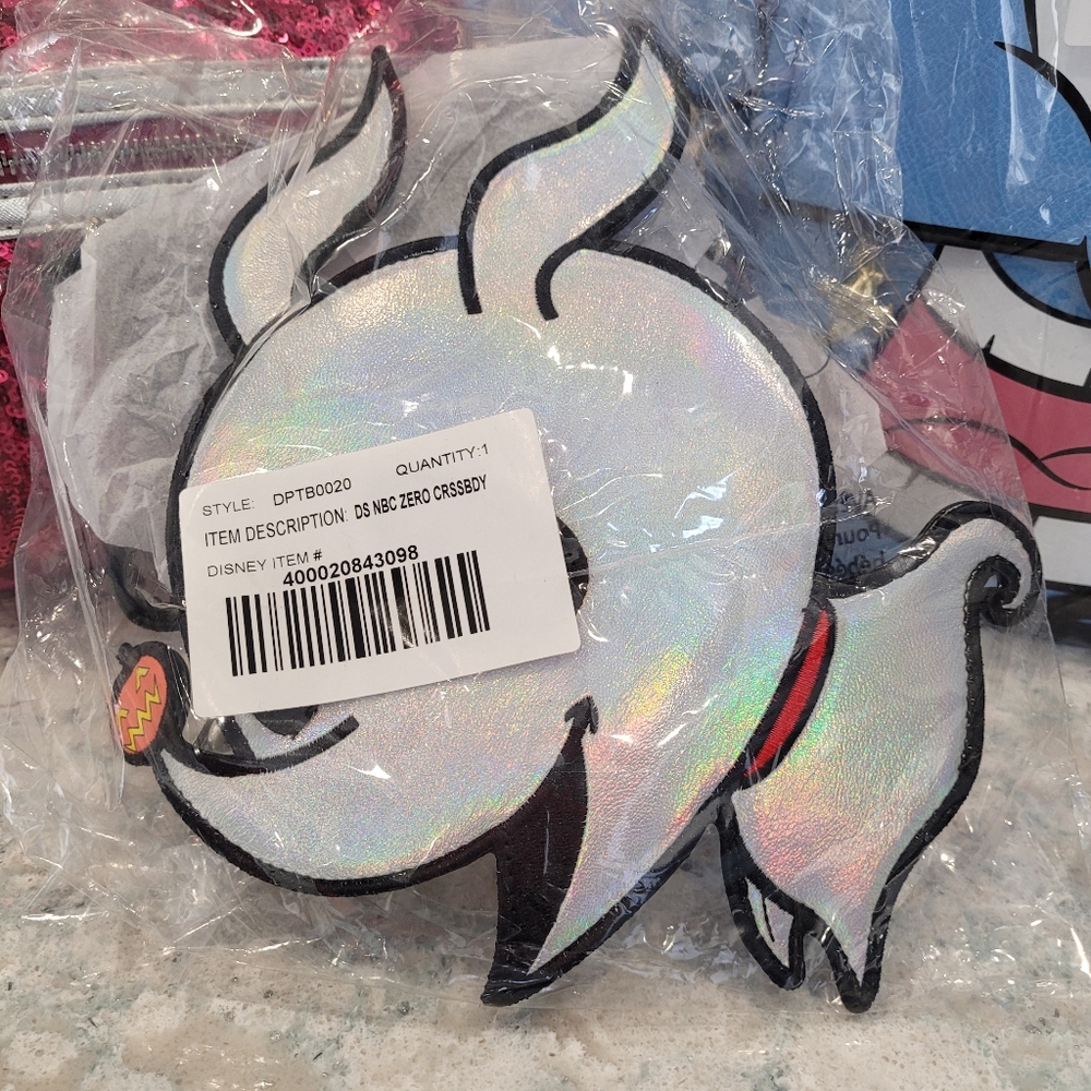 Disney Parks Nightmare Before Christmas Zero Crossbody Bag Loungefly Deadstock